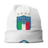 Borkets World 4 stjärnor Soccer Football Legends Figc Bonnet Hat Sticking Hats Cool Autumn Winter Skallies Beanies Vuxen varm mössa