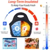 Sac à lunch portable Design Handheld Design Strg Insulati Performance grande capacité pliable pliable facile à nettoyer le sac à lunch Campus D6EU #