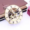 Clocks Accessories Retro Gear Wall Clock Movement Metal Perspective Table For Handmade Hanging Replacement Part