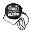 Bag Musical Synthesizer Shoulder Bulk Retro Round Leather Shopping Student Purse