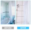 Shower Curtains 4piece Curtain Clips Sturdy And Durable Wide Range Of Uses Self-adhesive Eco-friendly