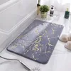 Tapis de bain Chambre à coucher Baignoire Faux Lavable Non Paillasson Fluffy pour chambre Tapis de douche Slip Absorbant