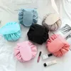 women Drawstring Cosmetic Bag Travel Storage Makeup Bag Organizer Female Make Up Pouch Portable Waterproof Toiletry Beauty Case A5Ae#