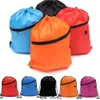 FI Sport Gym Waterdichte Envirmental Duffle Backpack Drawstring Bag Pouch Pack Y3NA#