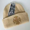 Luxus Hut Designer Beanie Wintermütze Männer Frauen Hüte Marke Chr Warme Motorhaube Sanskrit Hufeisenherzen Kopfbedeckung Casquette Weibliche Wolle Kaschmir Strickmützen 1LEI