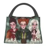 custom Hocus Sanders Sisters Witch Pocus Lunch Bags Men Women Thermal Cooler Insulated Lunch Box for Office Travel b4jd#