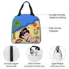 Relax Mafalda Borse pranzo isolate Borsa termica Pasto Ctainer Tote portatile Lunch Box Borse contenitore per alimenti Ufficio Picnic G22V #