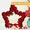 Decorative Flowers 2 Sets Decor Props Metal Hoop Centerpiece Star Floral Shape DIY Wedding Table Ornament