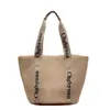 Woven Straw Bag Female Capacity 2024 New Spring And Summer Joker One-shoulder Beach Bag Commuter Bucket Bag Vtwxn