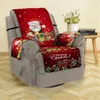 Capas para cadeiras Capa de sofá de Natal 3D impressa digitalmente reversível de 1/2/3 lugares para casa