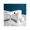 Bathroom Sink Faucets Faucet Basin Smart Sensor Water Tap Temperature Digital Display Bath Cold Bowl Mixer