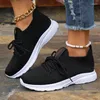 Scarpe Casual Mesh Traspirante Sneakers da donna Lace-up vulcanizzata piattaforma da donna femminile Plus Size 43 Zapatos De Mujer