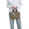 Holland Park William Morris isolerade lunchpåsar Floral Mönster Bohemian FR Lunch Ctainer Thermal Bag Lunch Box Tote 0979#