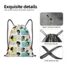 manga Quino Mafalda Drawstring Backpack Women Men Gym Sport Sackpack Portable Kawaii Carto Shop Bag Sack C1Rn#
