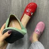 Casual Shoes Summer Women Flats Fashion Mullers Plus Size Patent Leather Female Loafers