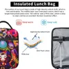 The Amazing Digital Circus Series Borse da pranzo isolate Borsa termica riutilizzabile a tenuta stagna Tote Lunch Box Scuola da viaggio Uomo Donna B9PJ #