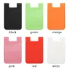 fi ID Card Holder Adhesive Sticker Cell Silice Phe Holder Cellphe Accories Busin Credit Pocket Wallet Case I56q#