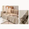 Sandalye kapakları rahat kanepe kapak geometrik saçaklı yumuşak pazen dört mevsim evrensel ev ofis odası kanepe slipcover mobilya