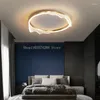 Plafonniers LED modernes lustres pour chambre salon salle à manger Loft lampe suspendue nordique créatif lumière ronde