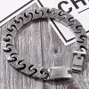 Bracelets Vintage Stainless Steel Men's On Hand Bracelets 13MM Link Chain Man Bracelet Wrist Bands For Men Jewelry Gift For Boyfriend Boys