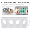 Hooks 2 PCS Fridge Storage Home And Organization Cabinet Organizer Bins Beer Kitchen Organizers