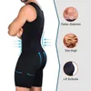 Combinaison de compression Body Shapewear complet pour hommes minceur Body taille formateur hanche rehausseur cuisse tondeuse façonnage sous-vêtements chemises 240327