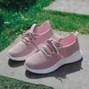 Scarpe casual Donna Running Sneakers Moda Zeppe piatte femminili Maglia estiva Donna traspirante Vulcanize