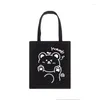 Tas Vrouwen Korea Ulzzang Cartoon Kawaii Canvas Grote Capaciteit Harajuku Dames Schouder Fun Leuke Y2k Shopper