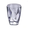 カップソーサー壊れやすいプラスチック製飲料グラス390ml粉砕防止水タンブラービールカップ