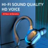 Bluetooth 5.2 fone de ouvido à prova dwireless água sem fio fones com microfone mini ganchos alta fidelidade estéreo música para o telefone
