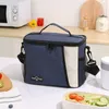 Borsa da pranzo isolata Grande borse per il pranzo per uomini uomini riutilizzabili per il pranzo con spalla regolabile M35A#