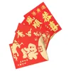Embrulho de presente 160pcs cestas do ano chinês Spring Hongbao Pocket Papel Packet Festival Bolsas Dragon Dragon