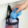 Storage Bottles Wall Mount Plastic Bag Holder Home Grocery Dispenser Hanging Trash Garbage Kitchen Organizer