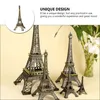 Decorative Figurines Eiffel Tower Statue Model Metal Mini Paris Figurine Ornament For Souvenir