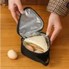 Mini sac à insulati triangulaire en aluminium en aluminium Thermer Colonter Tote Étudiant Sac à balle de riz Boîte à lunch Bento Lunch Carry Bags x0bn #