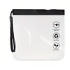 収納ボックス1/4PCS透明な旅行使用TSA承認済み化粧品袋防水荷物メイクアップ液体漏れ式再封結EVAトイレトリー
