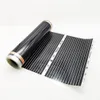 Minco Heat 50cmx100m infraröd DIY golv varm matta 50m2 220w/m2 värmefilmsatser med wifi termostat tillbehör