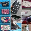 toiletry Kit Female Foldable Beach Travel Cosmetic Bag Customizable Women's Makeup Bag Printed Cute Animal Rabbit Eco Reusable i85c#