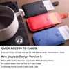 DAX V1 V2 V3 Holdador de cartão de couro Mini Slim portátil Men puxado Cartão de crédito Carteira gradiente de cor 5card Mey bolsa feminina bolsa j2bz#