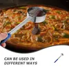 Spoons Sauce Spoon Pizza Spreading Ounce Measuring Tomato (With Hole 4 Ounces) Portion Control Ladle