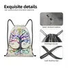 watercolor Tree Of Life Drawstring Backpack Women Men Gym Sport Sackpack Foldable Vikings Shop Bag Sack x0bF#
