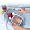 Borse per il pranzo isolata di grande capacità Oxford in tessuto Bentola impermeabile box termico Borsa di raffreddamento portatile Porta portatile Centro per centesimi H7CE##