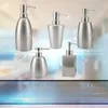 Liquid Soap Dispenser 1 Pc Stainless Steel Hand Sanitizer Press Bottle Tourism Bottling Bathroom Accessories Home Decoration El Supplies