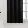 Blackout Curtains for Kitchen Living Room Short Window Curtain Bedroom Readymade Treatment Cortinas Cortas Home Shading 95% 240329