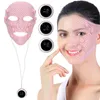 Silicone Facial Mask Electric V-shaped Face Lifting Slimming Face Massager Anti wrinkle EMS Therapy Device Beauty Machine 240320