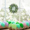 Dekoratif Çiçekler Renkli Yumurta ve Karışık Dallar Çelenkler Paskalya Malzemeleri Yaratıcı Bebek Plastik Plastik Sevimli Bez Asma Köpük Kolayca