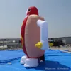 Holidies en gros mignon publicitaire hot-dog gonflable Cartonnière géante Ballon de saucisse gonflable pour promotion DHL