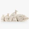 5 Sizes Cott Linen Cloth Drawstring Bags Food Candy Tea Storage Bags Organizer Kitchen Jewelry Packing Pouch Wholesale I7cl#