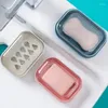 Vloeibare zeepdispenser dubbele laag doos rek druipend schotel houder badkamer benodigdheden multi-colour Nordic duurzame accessoires
