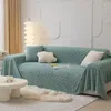 Chair Covers Plush Cloth Cream Four Seasons Universal Towel Sofa Cover Carpet Full Slipcover Funda Sillon Relax Reclinable 1 Plaza